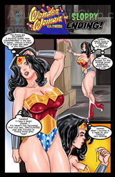 Wonder Woman In Sloppy Ending Title Image