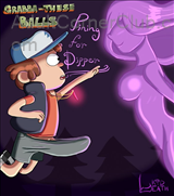 Gravity Falls Pining For Dipper Title Image