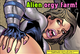 Alien Orgy Farm I Title Image