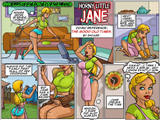 Horny Little Jane Title Image